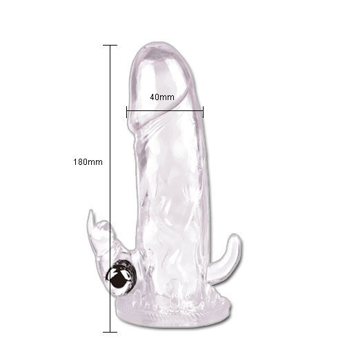 BAILE FOR HIM Brave Man Rabbit I guaina per pene con bullet