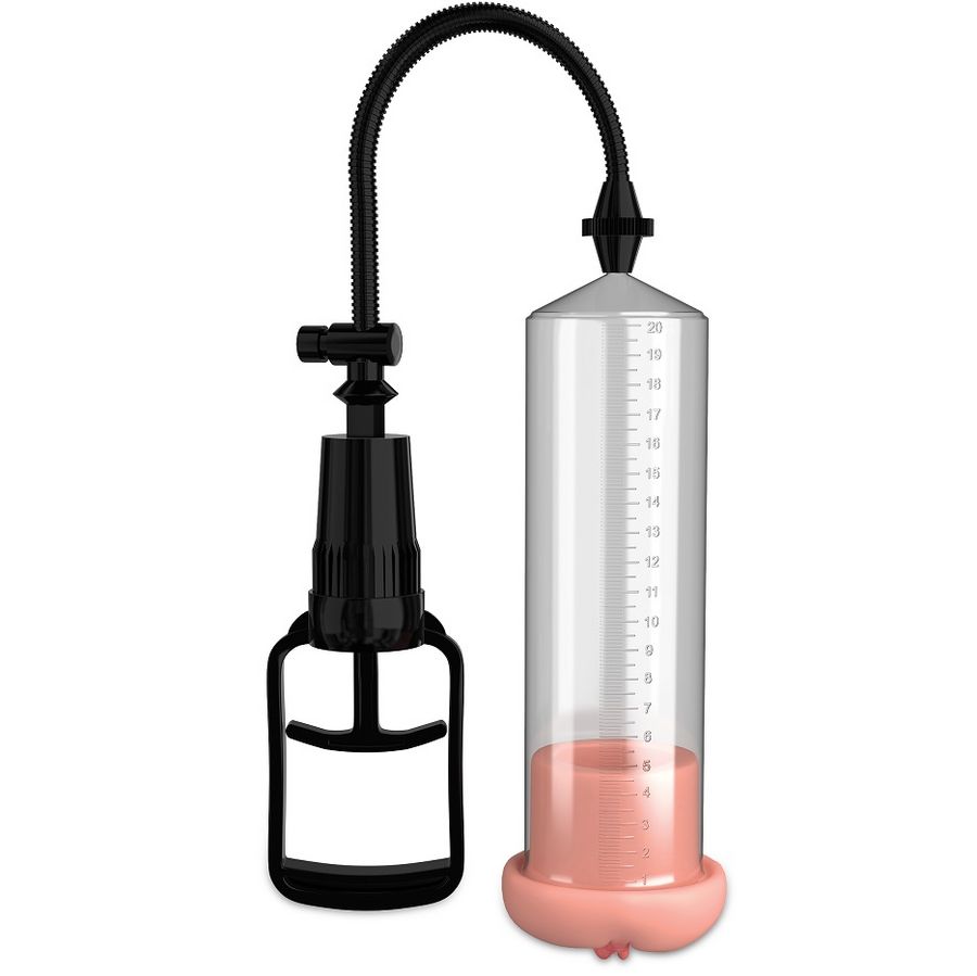 PUMP WORX Fanta Flesh pompa per pene con anello di prolunga