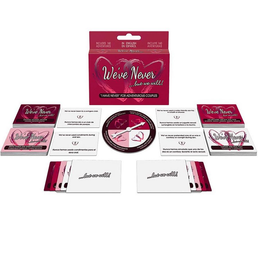 KHEPER GAMES We Have Never But We Will, gioco erotico di carte per coppie
