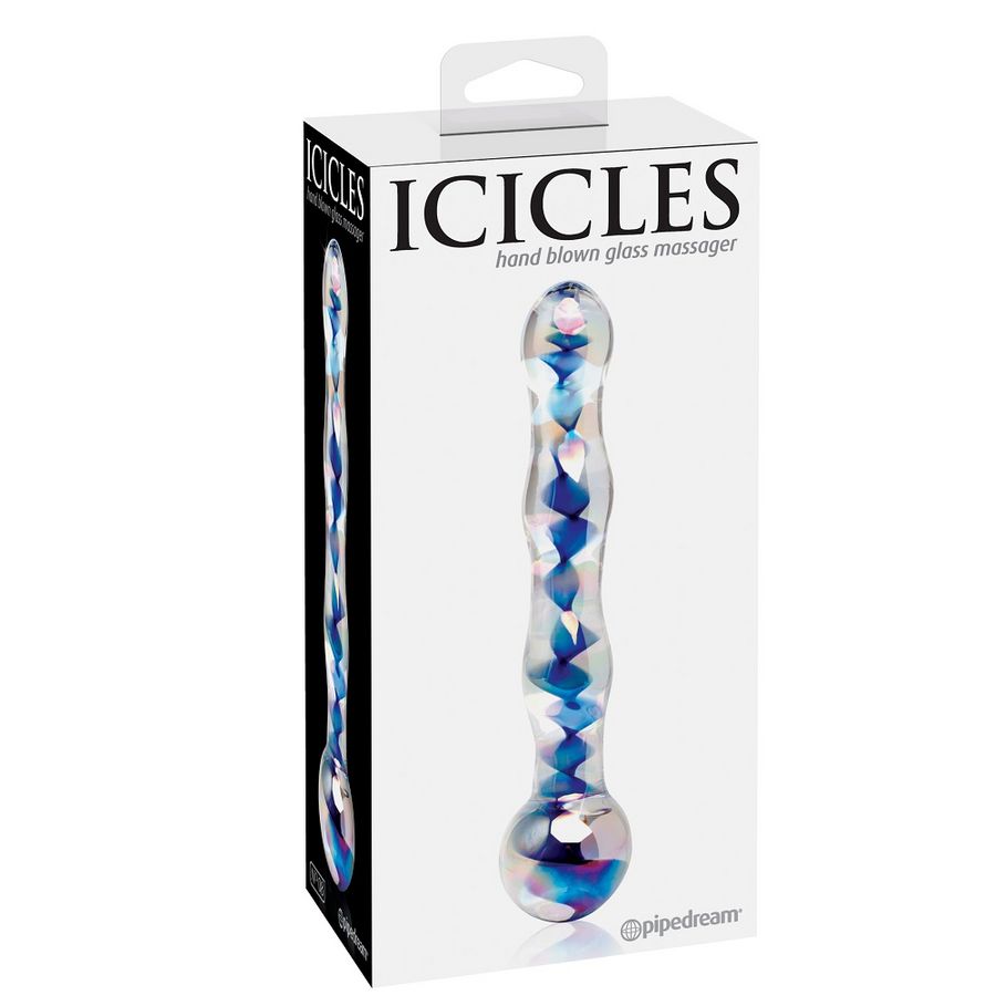 Dildo in vetro ICICLES N. 8