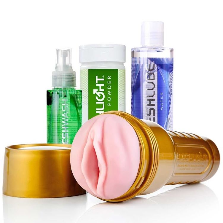 Masturbatore realistico per allenare la resistenza, al profumo di vaniglia FLESHLIGHT