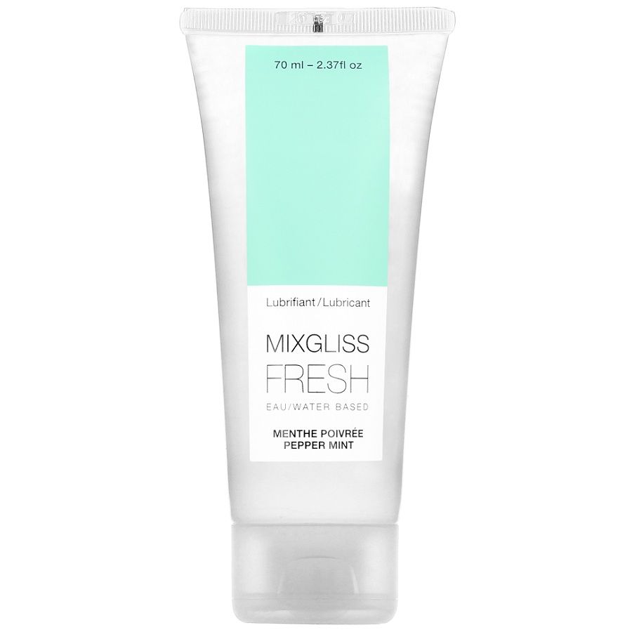MIXGLISS lubrificante al gusto di menta con effetto rinfrescante, 70 ml