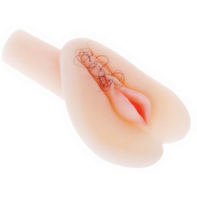 Masturbatore vibrante BAILE FOR HIM con aperture a forma di vagina e ano