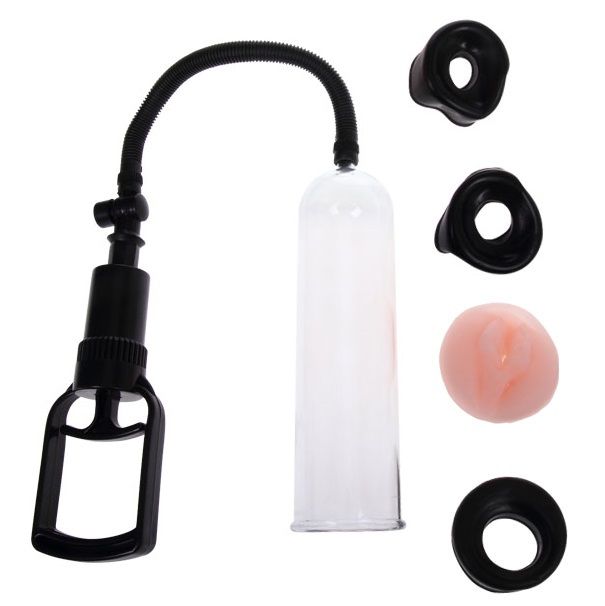 BAILE Precision pompa per pene con apertura realistica