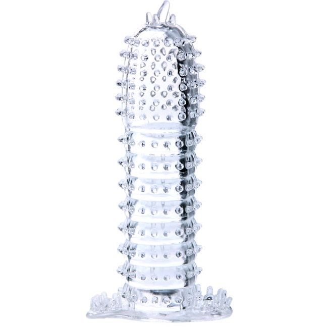 Guaina per pene BAILE FOR HIM con rilievi, 14 cm