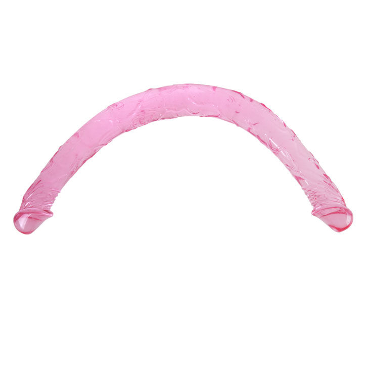 Dildo doppio BAILE color lilla, 44,5 cm