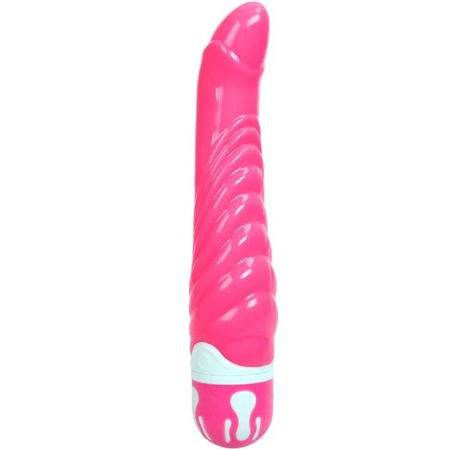 BAILE Realistic Cock vibratore per il punto G, rosa, 21,8 cm