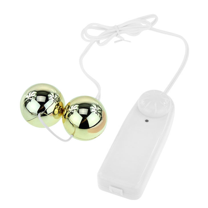 BAILE Golden Chinese Balls, palline vaginali vibranti