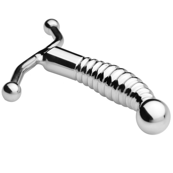 Massaggiatore prostatico METAL HARD in acciaio