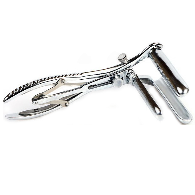 Speculum anale regolabile METAL HARD in acciaio chirurgico