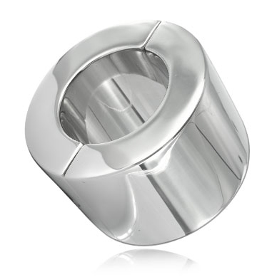 Anello per pene METAL HARD senza vibrazione in acciaio inox, 40 mm