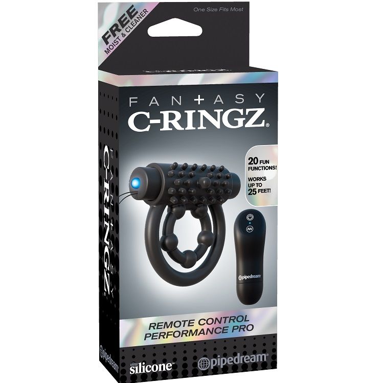 FANTASY C-RINGZ Remote Control Performance, anello vibrante per il pene
