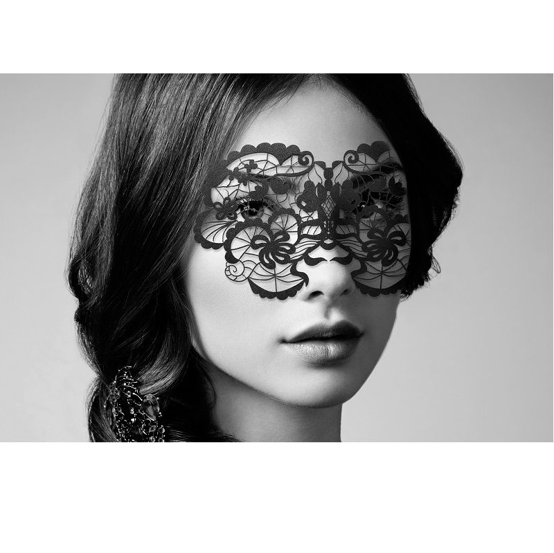 Bijoux Indiscrets Anna maschera per gli occhi in vinile con adesivi