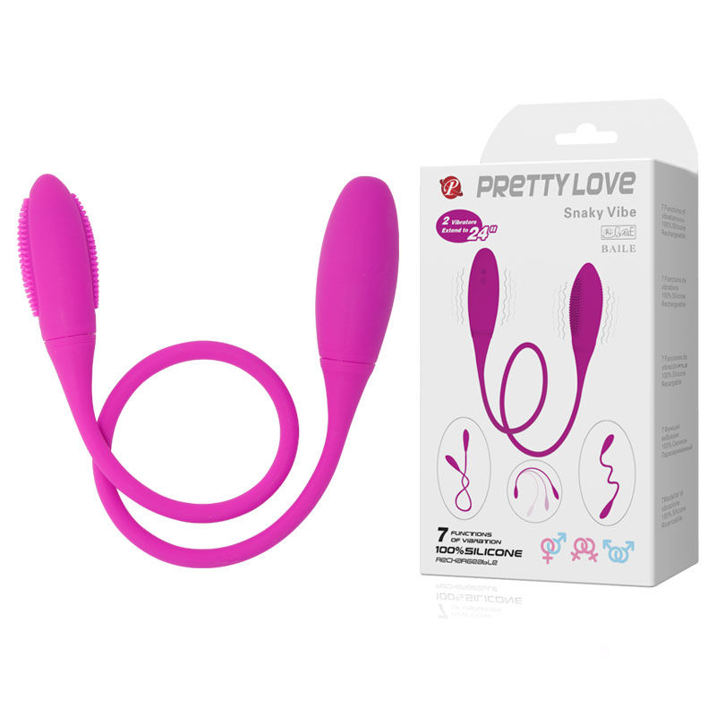 Vibratore doppio Pretty Love Snaky Deluxe