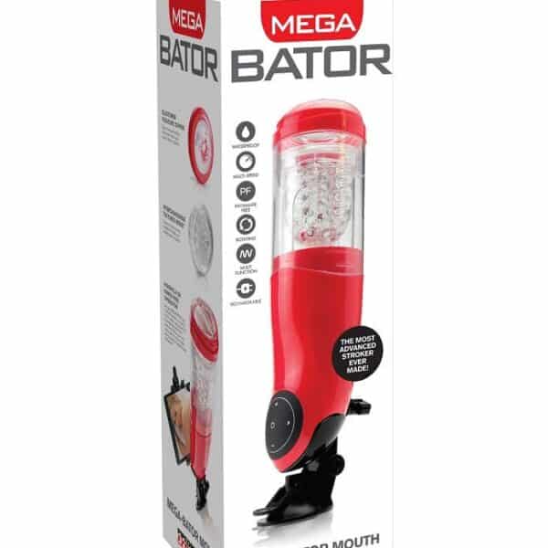 EXTREME TOYZ Mega Bator masturbatore con rotazione e vibrazione