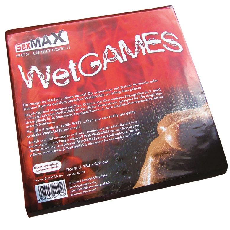 Lenzuolo per giochi erotici JOYDIVISION SexMAX Wetgames