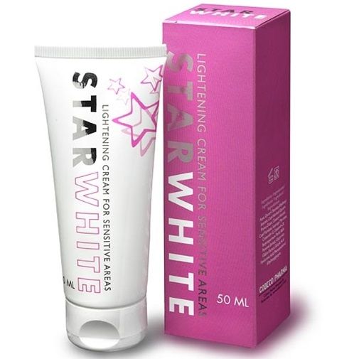 COBECO Star White crema schiarente per la pelle intima, 50 ml