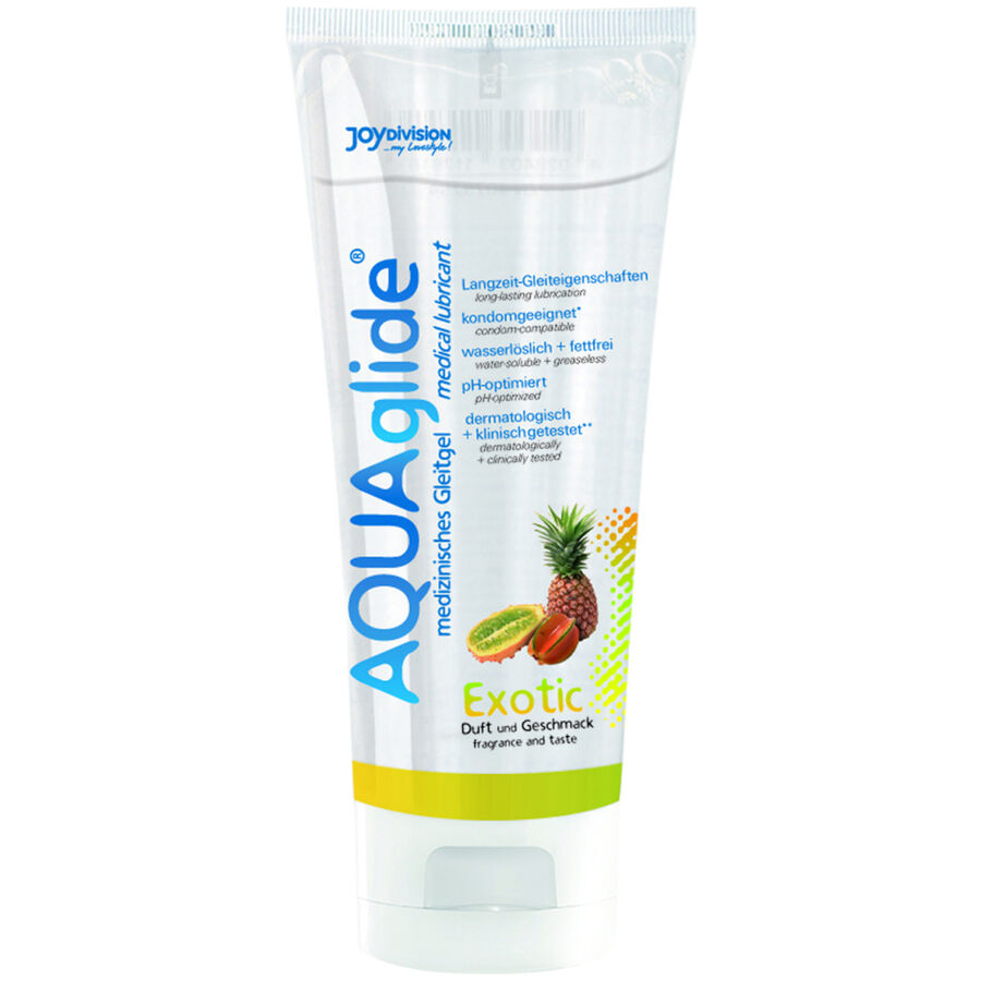 JOYDIVISION AQUAGLIDE Exotic gel lubrificante aromatizzato, 100 ml