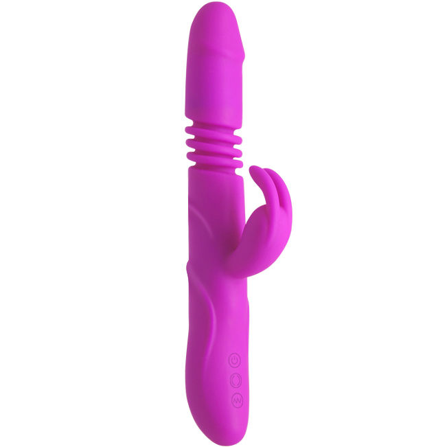 Vibratore rabbit Pretty Love Ward con movimento su e giù