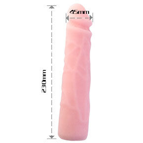BAILE dildo realistico in silicone, 23 cm