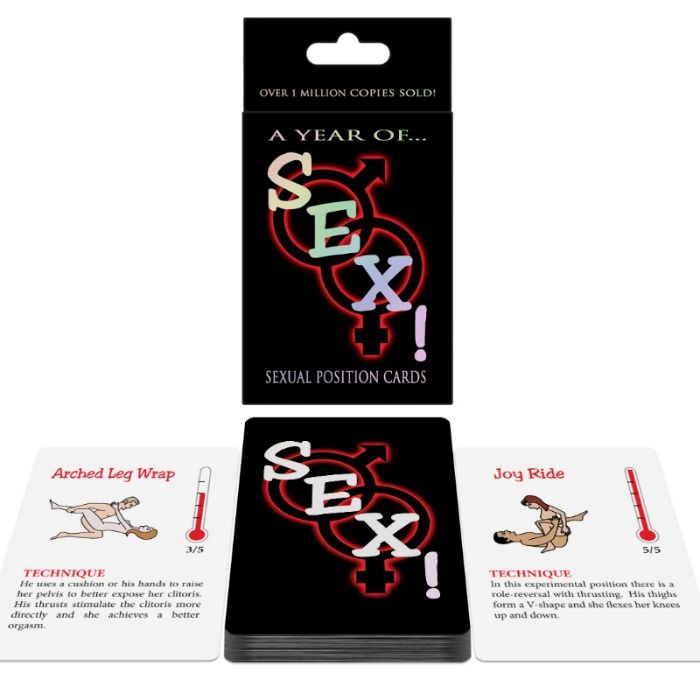 KHEPER GAMES A Year of… Sex! Gioco di carte erotico