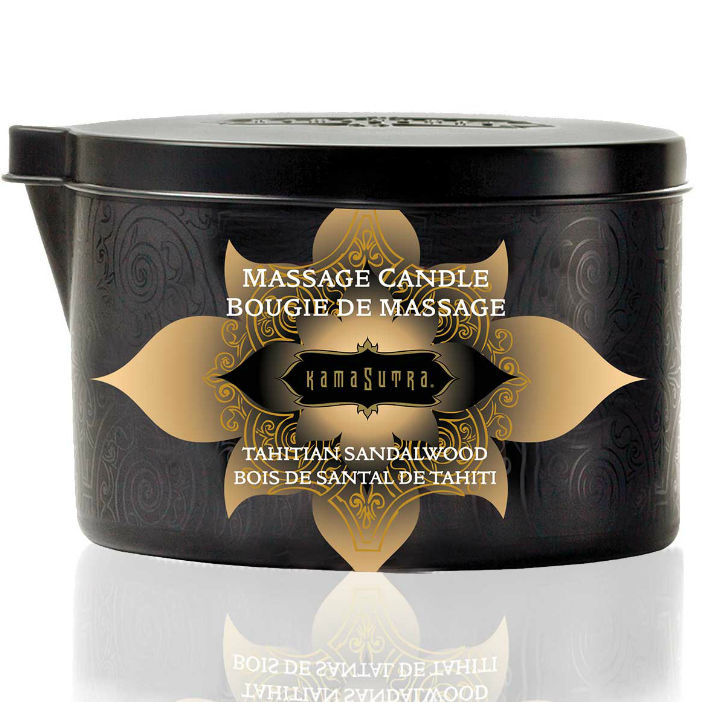 Candela da massaggio KamaSutra al sandalo, 170 g