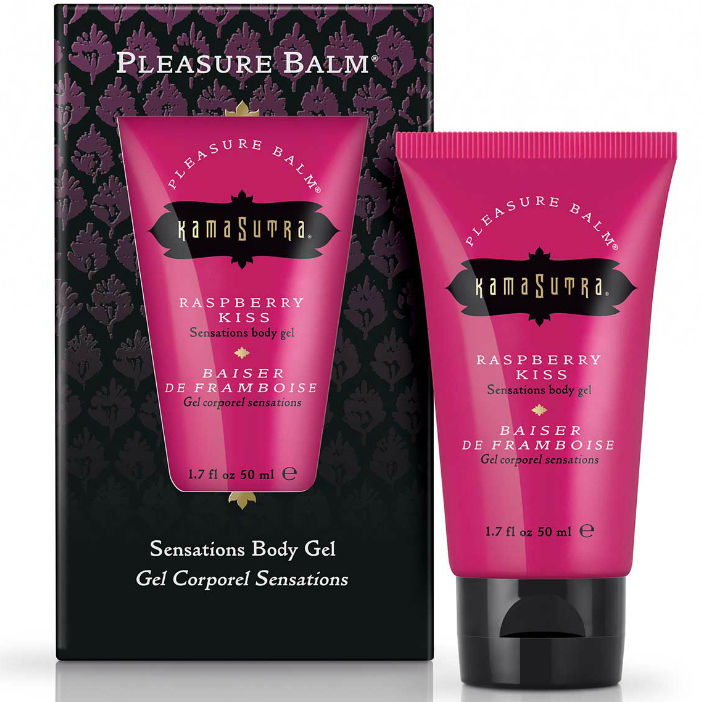 KamaSutra Stimulating Pleasure Balm, crema al lampone, 50 ml