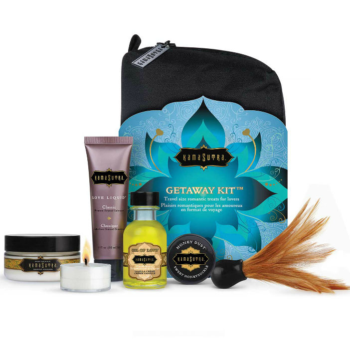 Kamasutra Romantic and Luxurious Kit: set regalo per massaggi