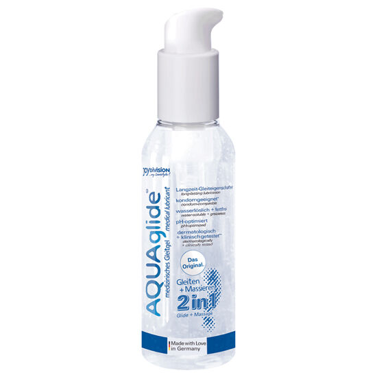 JOYDIVISION AQUAGLIDE 2 in 1 gel lubrificante e da massaggio, 125 ml
