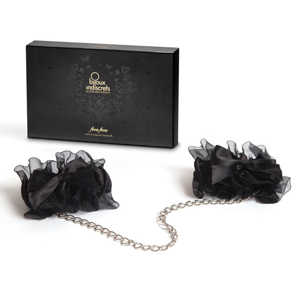 Bijoux Indiscrets Frou Frou polsiere in organza e raso