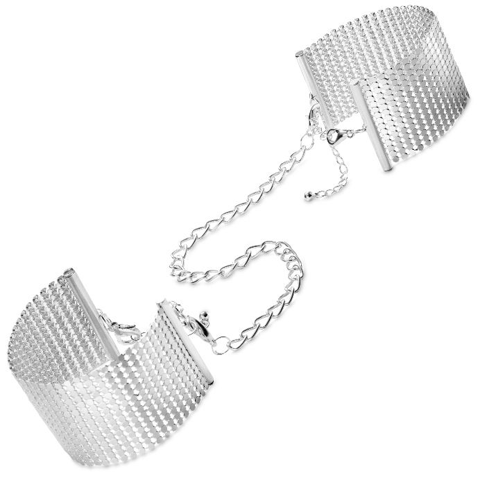 Manette Désir Métallique color argento di Bijoux Indiscrets