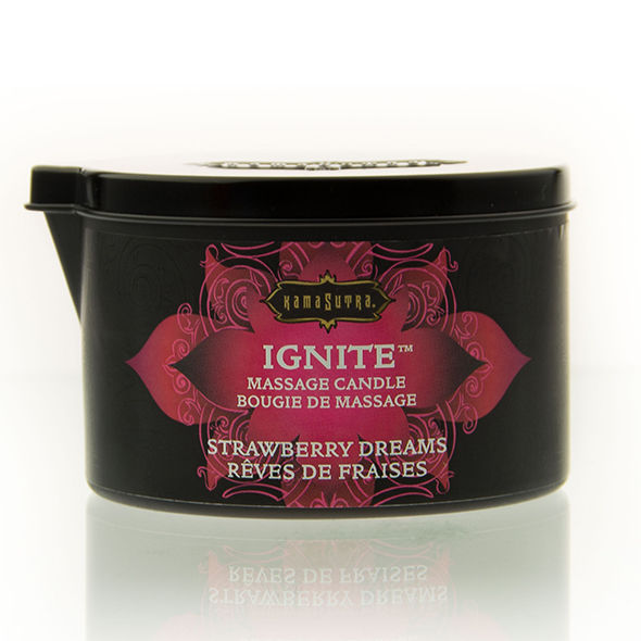 Candela da massaggio Kama Sutra Strawberry Dreams