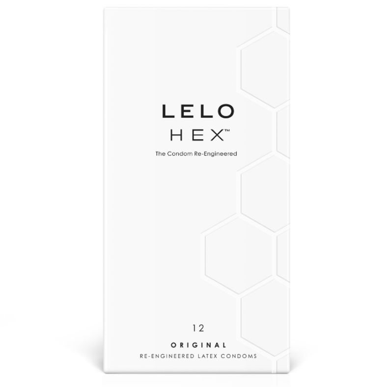 Preservativi LELO HEX con struttura esagonale, 12 pezzi
