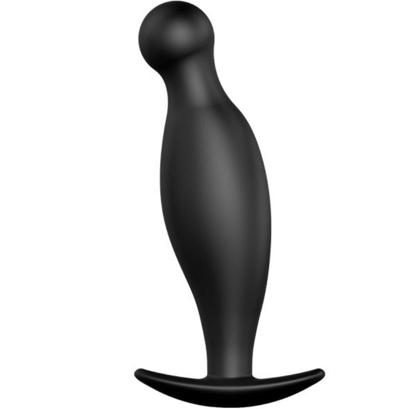 Pretty Love plug anale in silicone, 11,7 cm, nero