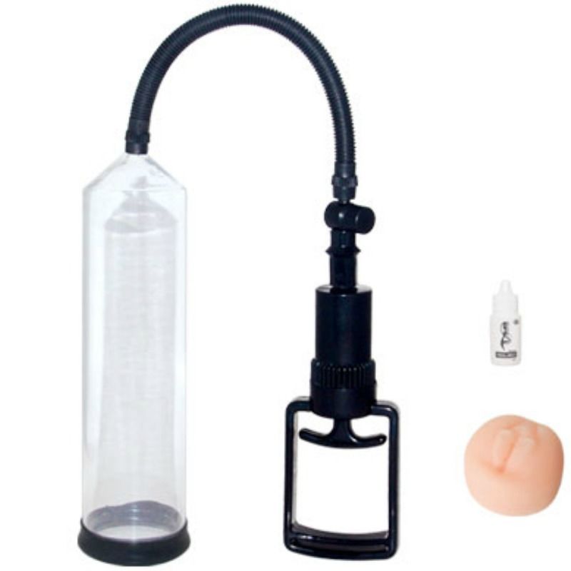 Pompa per pene BAILE con cilindro trasparente