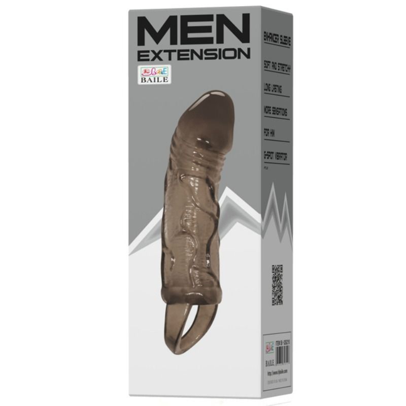 BAILE FOR HIM guaina per pene con anello per testicoli, 13,5 cm