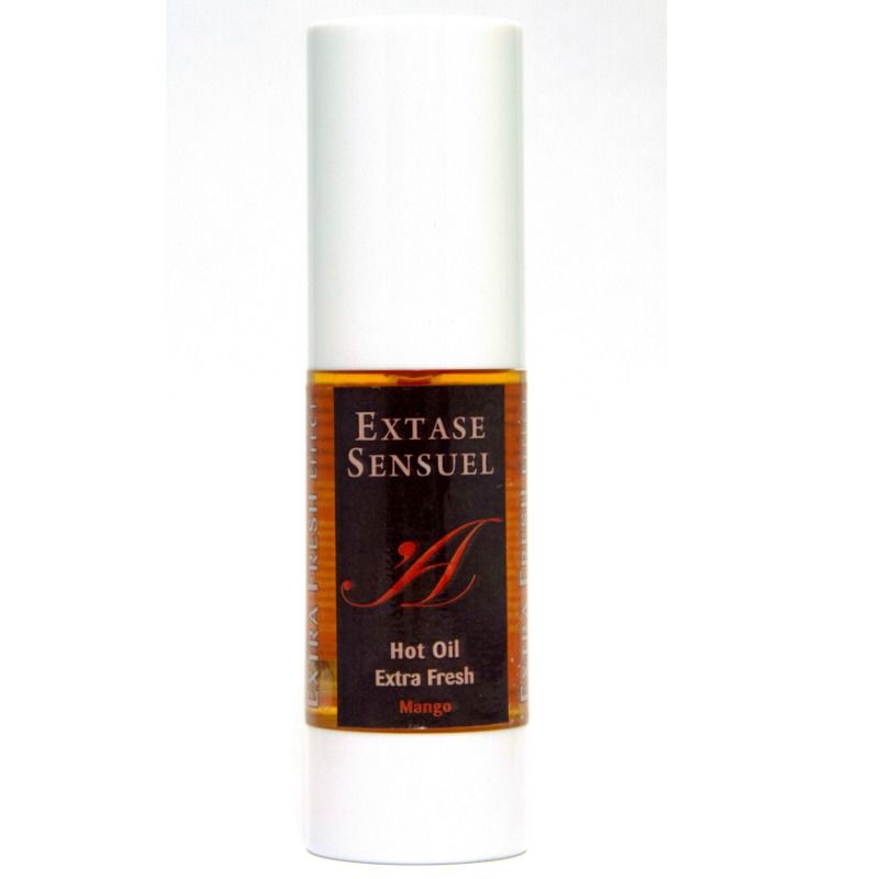 Olio da massaggio Extase Sensual al mango con effetto rinfrescante, 30 ml