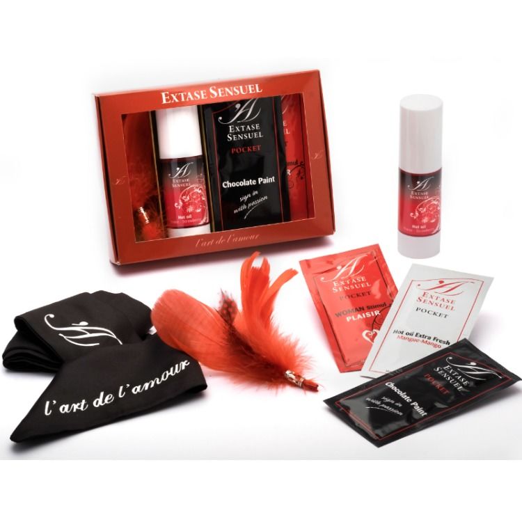 Extase Sensual Voyage Sensuel set regalo per massaggi