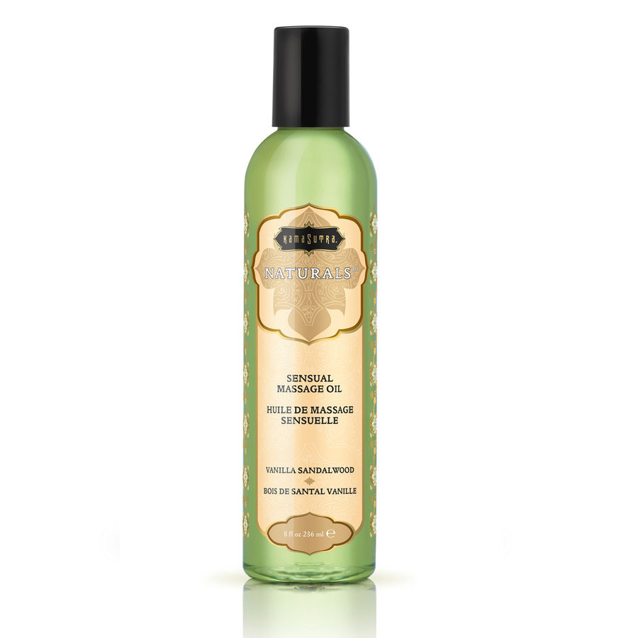 Olio da massaggio Kama Sutra alla vaniglia e al sandalo, 236 ml