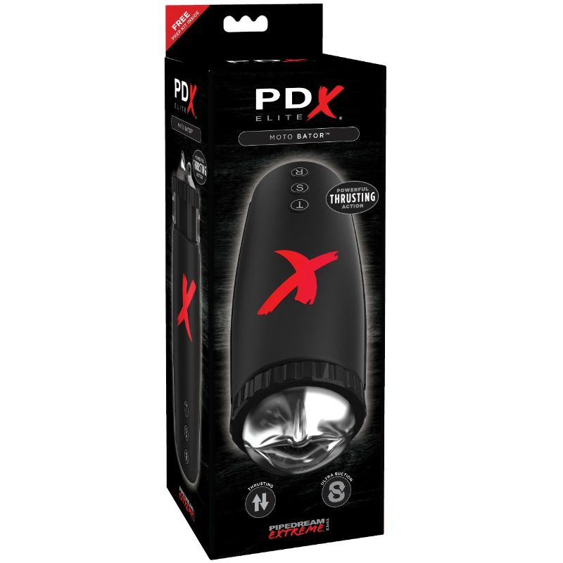 PDX ELITE Moto Bator masturbatore automatico con funzione di suzione