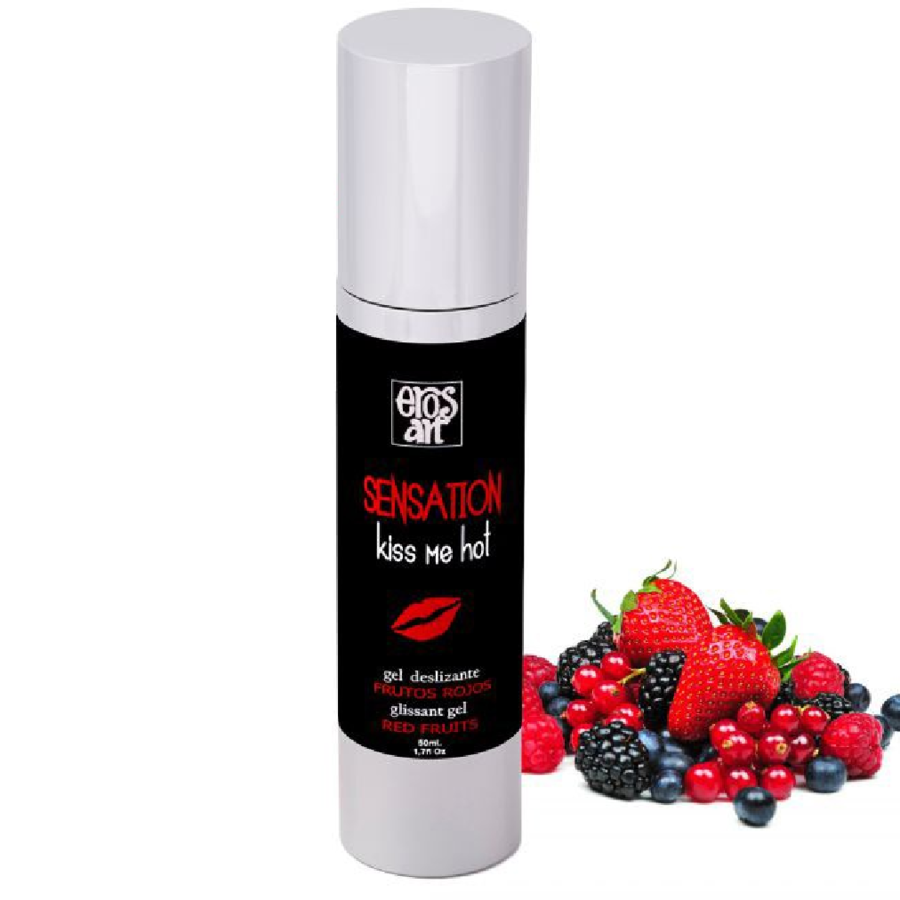 EROS-ART Sensattion lubrificante aromatizzato ai frutti rossi, 50 ml