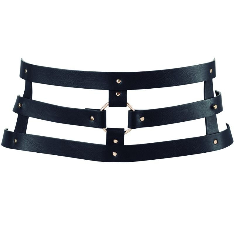 Bijoux Indiscrets Maze cintura con cinghie, nera
