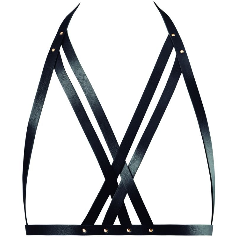Harness per il corpo Maze di Bijoux Indiscrets, nero