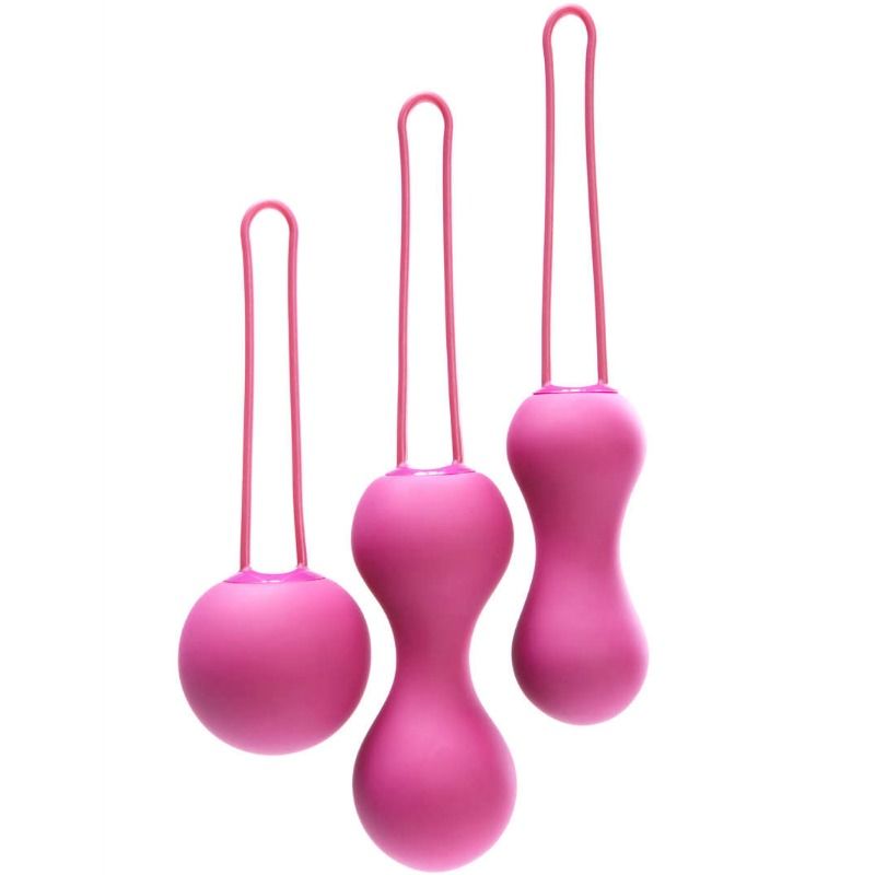 Palline vaginali JE JOUE Ami, set da 3, fucsia