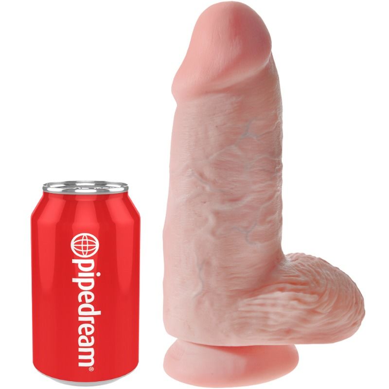 Dildo realistico KING COCK Chubby, 22,9 cm