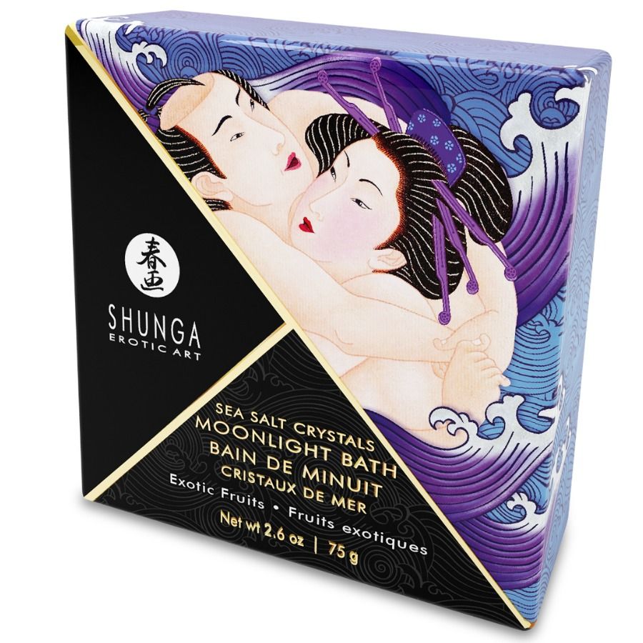 SHUNGA Exotic Purple, sali da bagno, 75 g