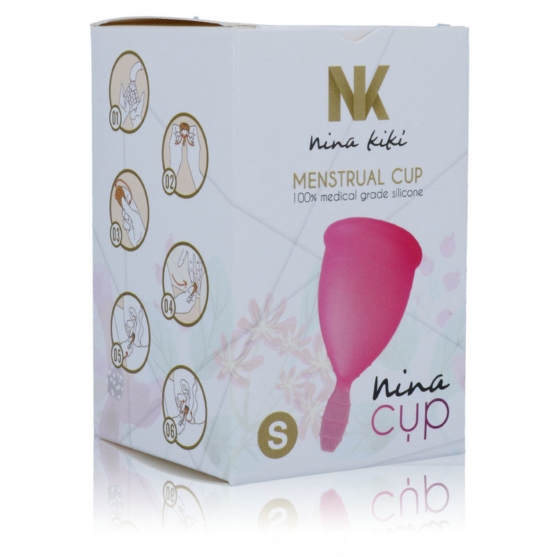 Coppetta mestruale NINA KIKÍ S, rosa