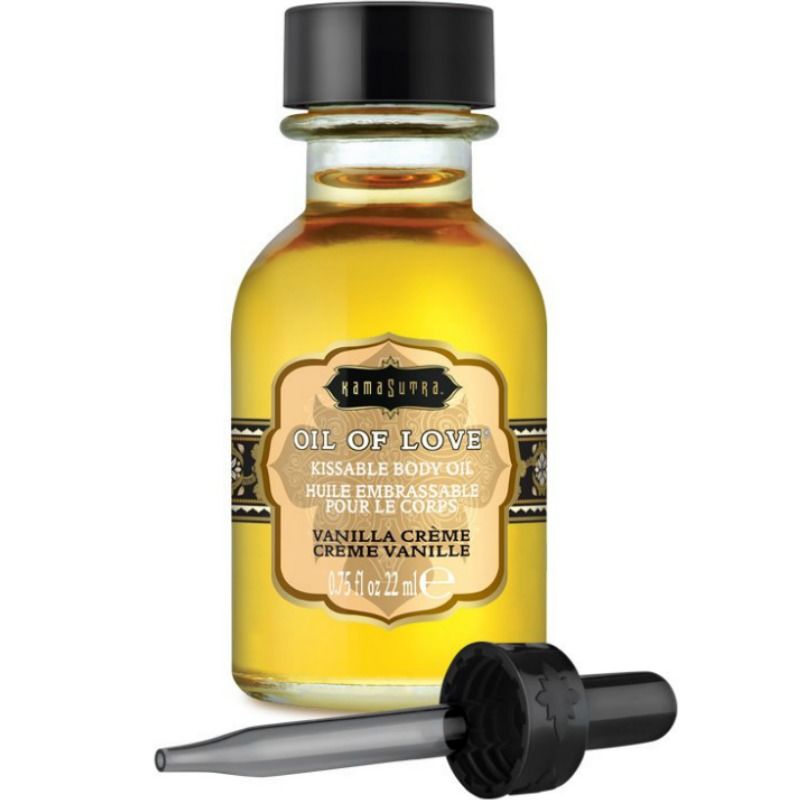 KamaSutra Oil of Love olio da bacio alla vaniglia, 22 ml