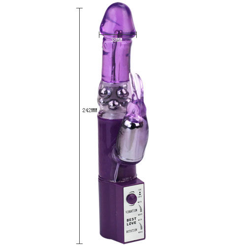 BAILE HOT LADY II vibratore rabbit con rotazione