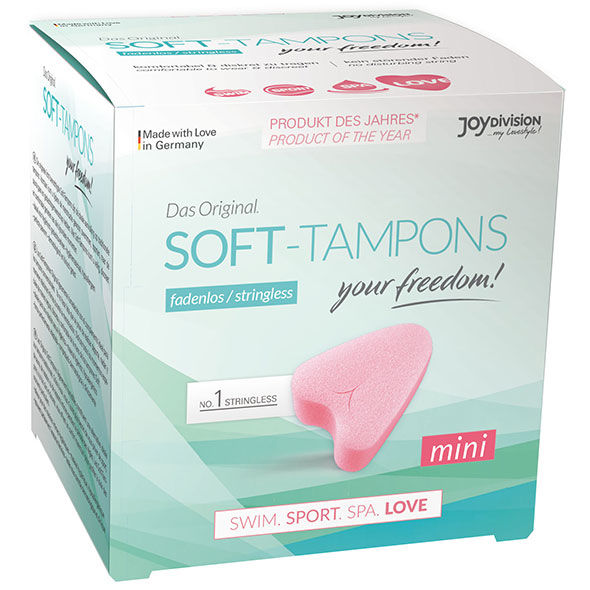 JOYDIVISION Original Soft-Tampons Mini, 3 pezzi